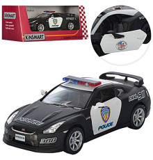 Машина метал. Nissan GT-R Police (KT5340WP)